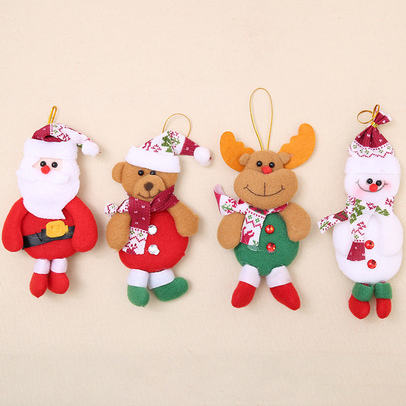 Christmas decorations, Santa Claus ornaments, Christmas tree decorations, Christmas daily necessities, Christmas tree pendants