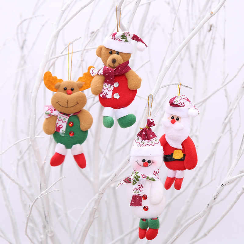 Christmas decorations, Santa Claus ornaments, Christmas tree decorations, Christmas daily necessities, Christmas tree pendants